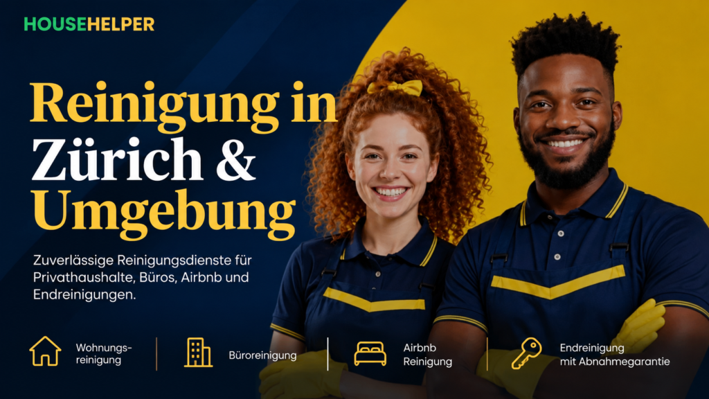 Househelper Zürich Cleaning Team